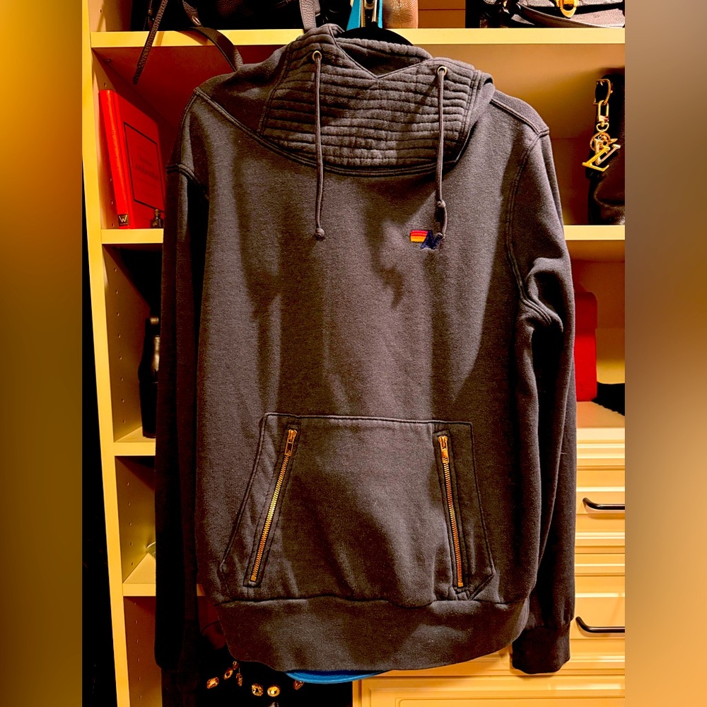 100% authentic Aviator Nation Ninja sweatshirt excellent condition- charcoal